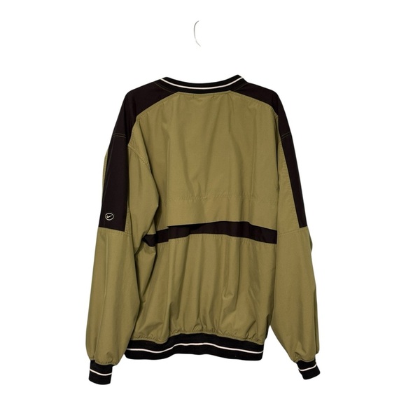 Men’s Green Nike Golf V Neck Pullover Windbreaker Size Medium - Picture 2 of 11